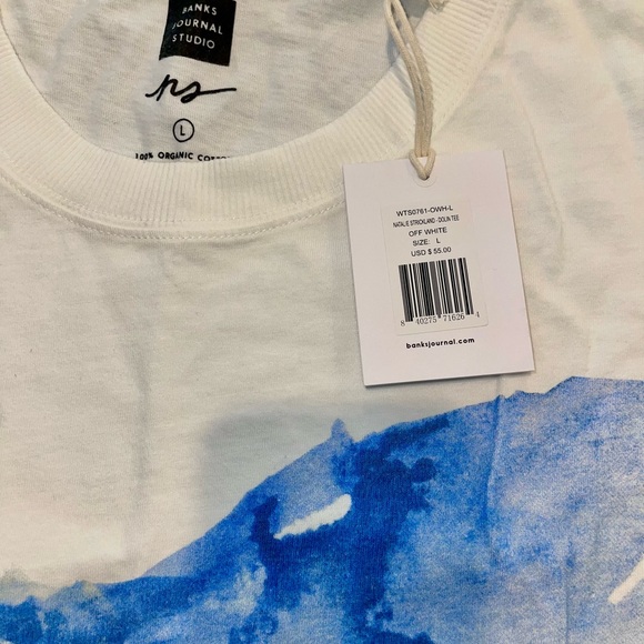 Bank Journal Natalie Strickland Dolin Graphic Tee in men’s large - Picture 3 of 6